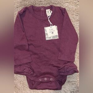 Kate Quinn Plum Long Sleeve Kids Tee